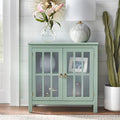 Portland 2 Door Glass Cabinet by Simple Living